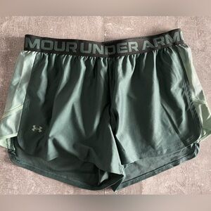 Under Armour Women's Green Shorts